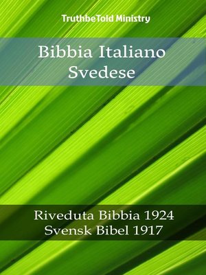 cover image of Bibbia Italiano Svedese